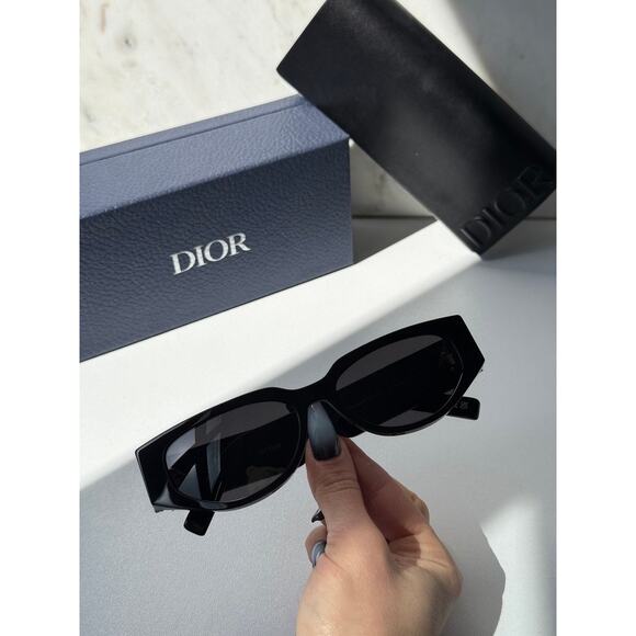 NEW Dior CD Diamond S7F Cactus Jack Sunglasses in Black main image 6